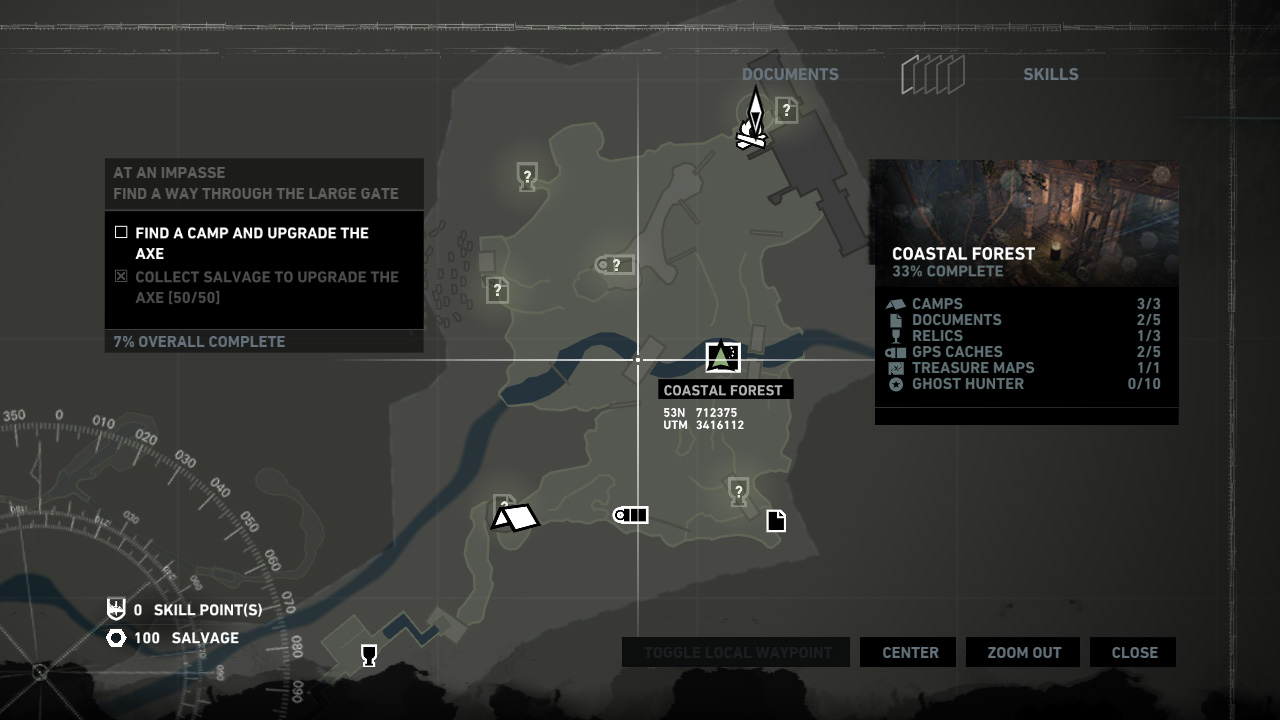 Разоритель гнезд tomb raider карта