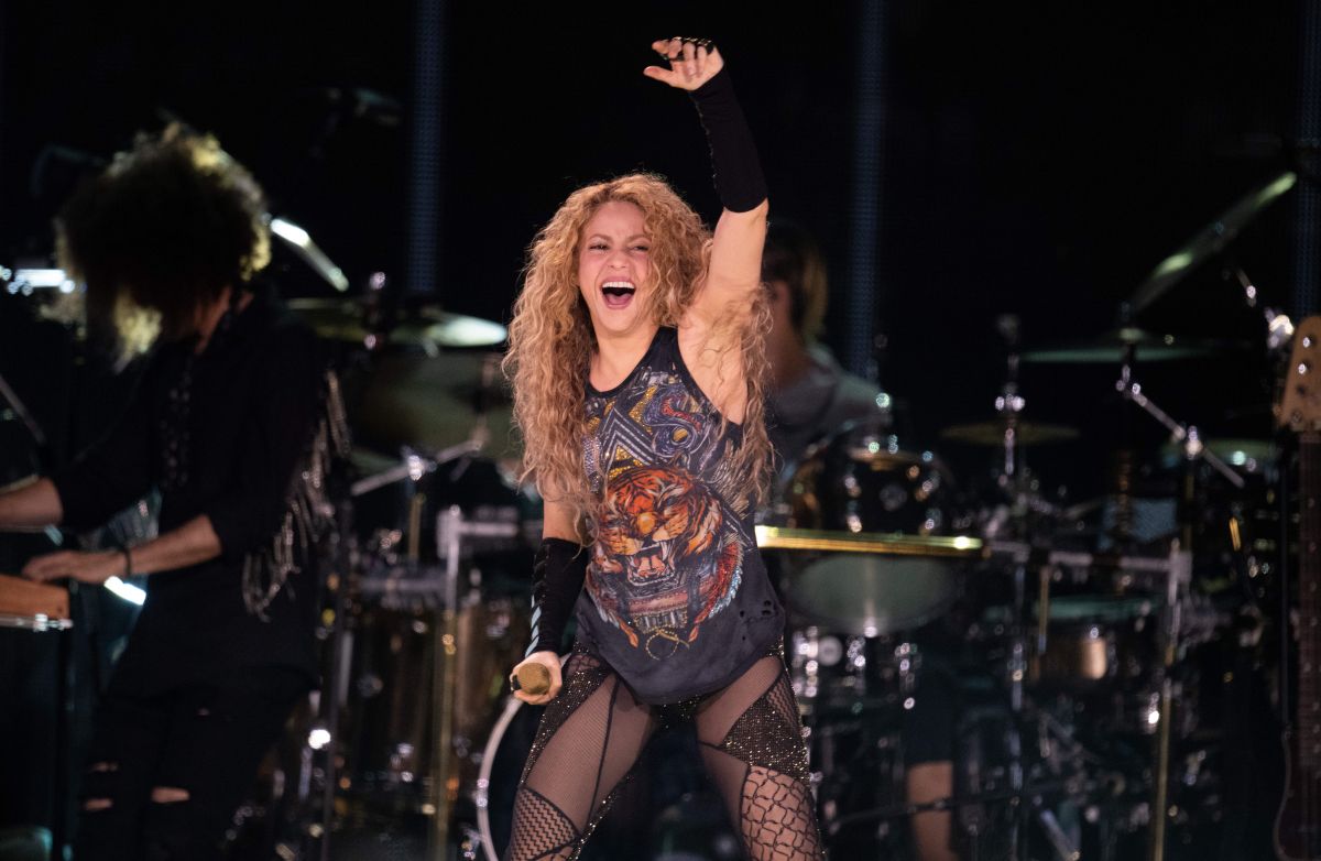Shakira At El Dorado World Tour Concert At The Barclaycard Arena In Hamburg Baobua Com