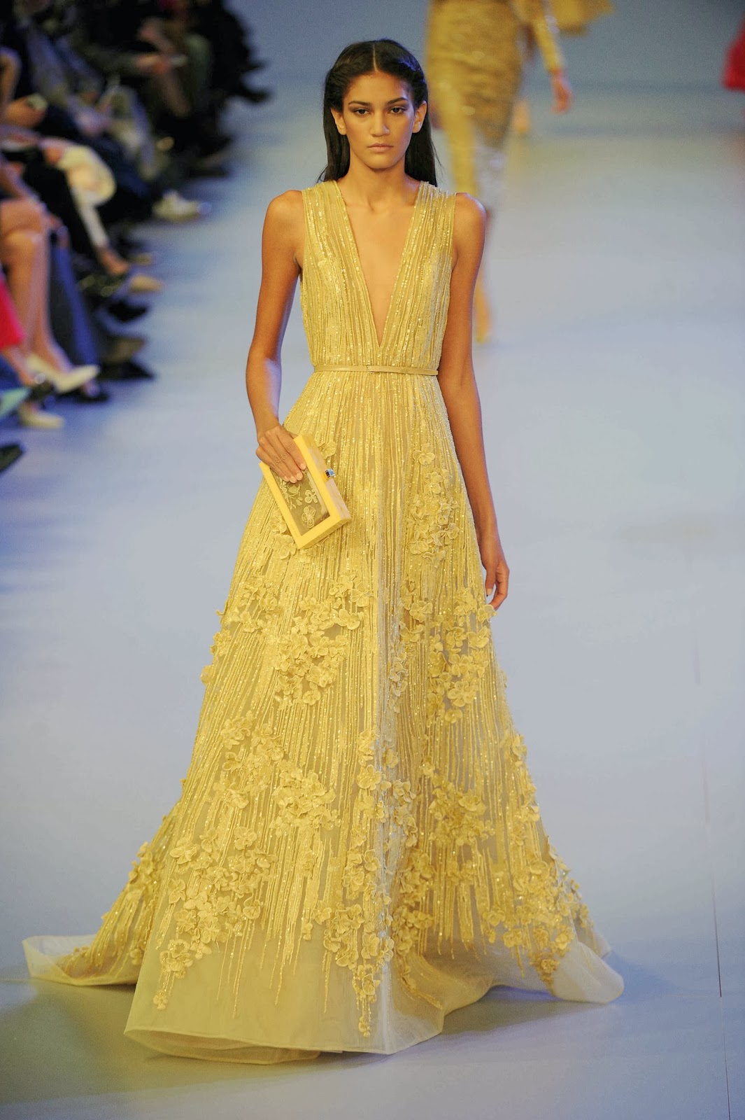 AMORE (Beauty + Fashion): WEDDING BELL WEDNESDAY - ELIE SAAB SS14 COUTURE