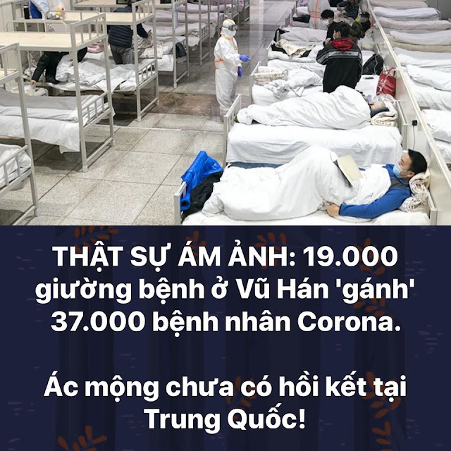 Ác mộng Trung Quốc: 19.000 giường 'gánh' 37.000 bệnh nhân Corona 