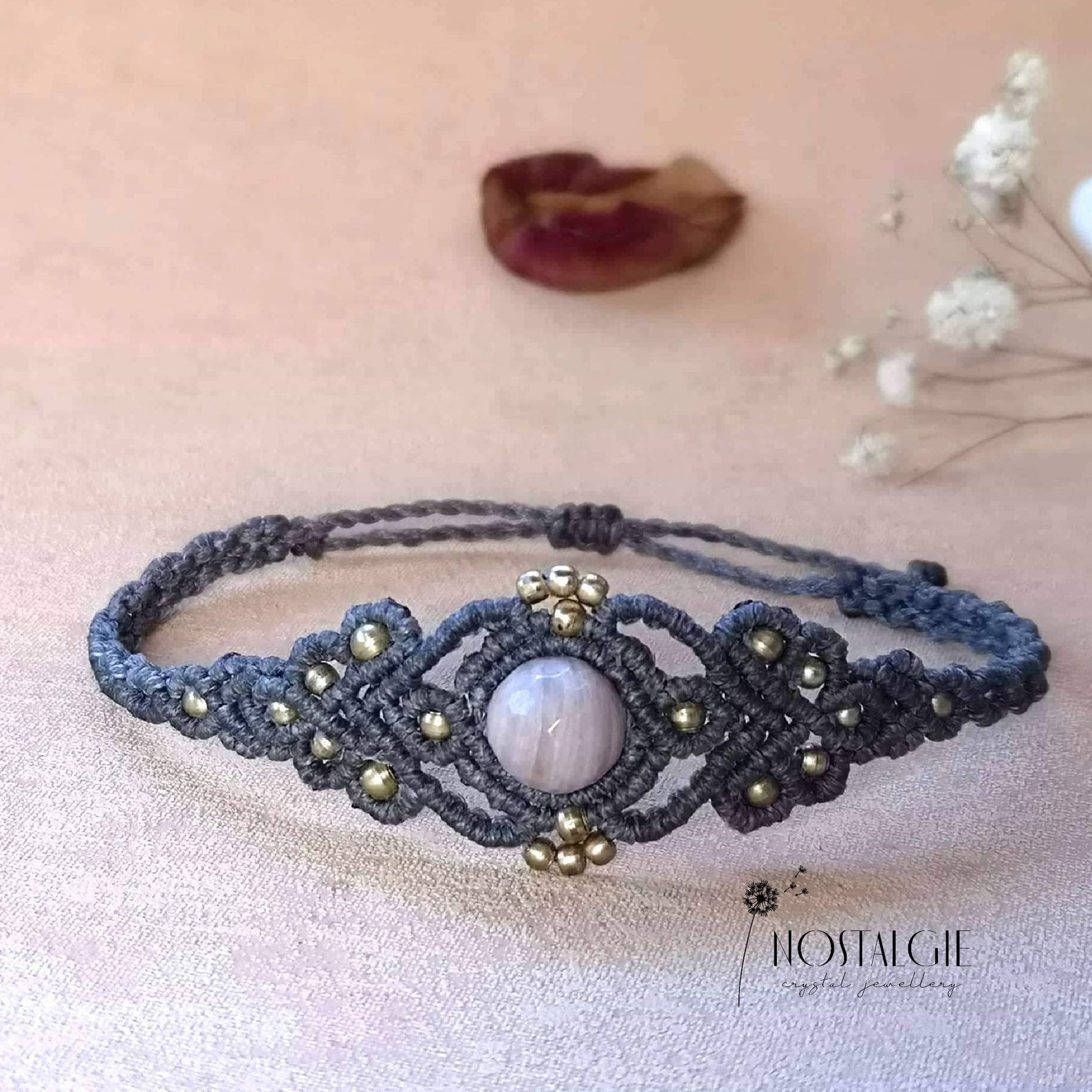 Micro Macrame Jewelry by NostalgieArt / The Beading Gem