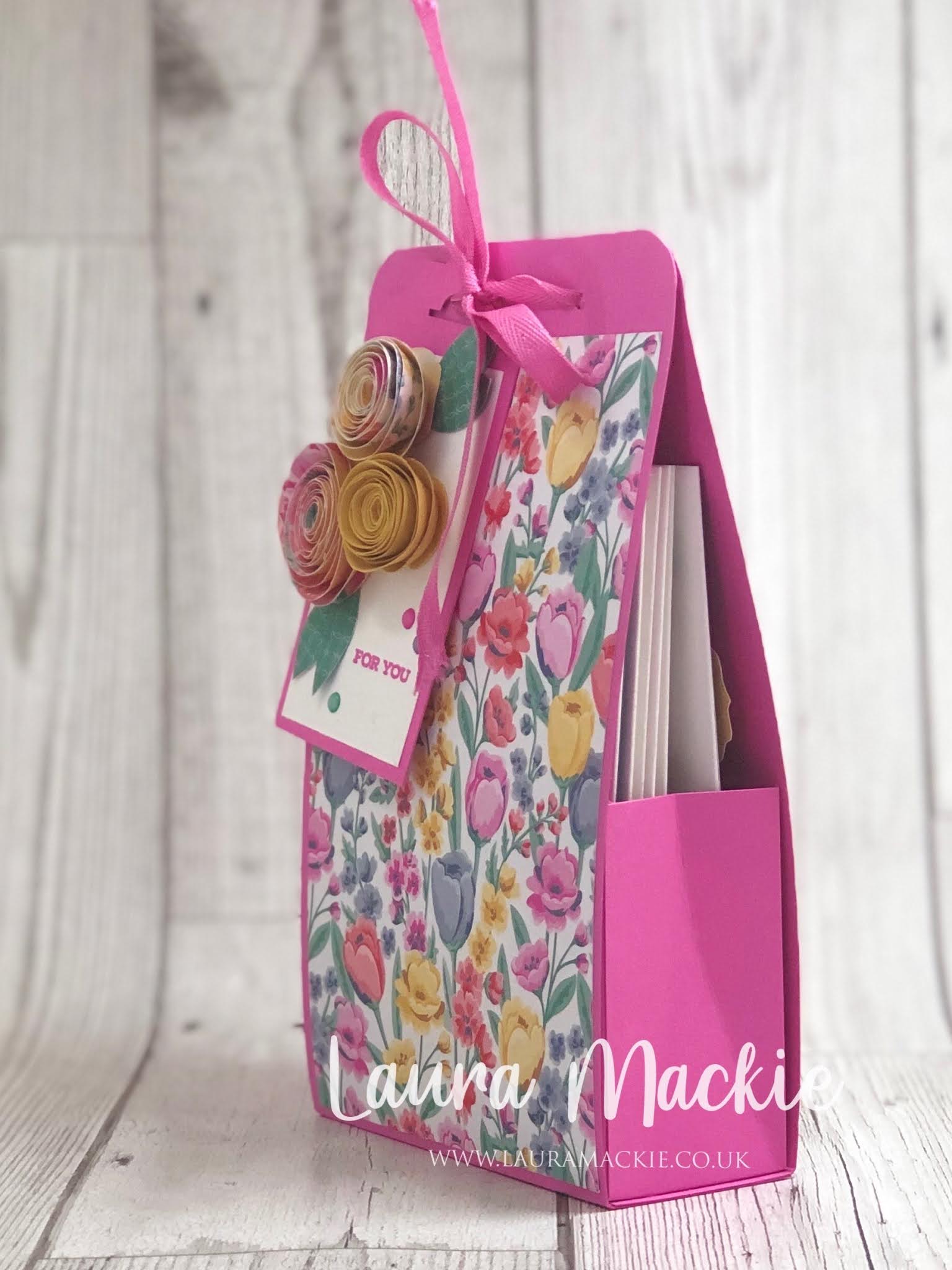 Stampin' Up! UK Demonstrator Laura Mackie Papercrafter How to make a
