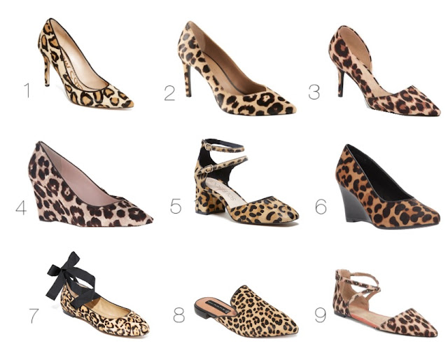 banana republic leopard shoes
