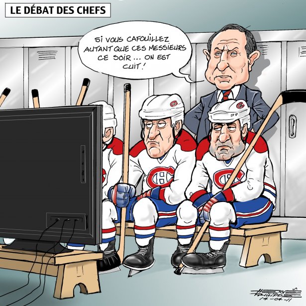 The Habs Cartoon Show Caricatures paru dans les journaux