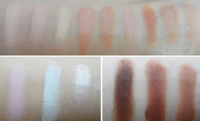 Camouflage concealer pallete review swatches