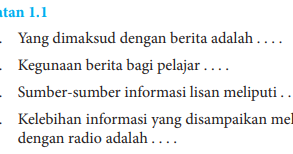 Kegiatan 1 1 Jawaban Bahasa Indonesia Kelas 8 Hal 2 Yang Dimaksud Dengan Berita Adalah Zuzu Tekno
