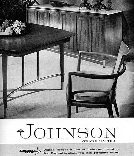 Michael Thomas Bert England For Johnson Furniture Credenza