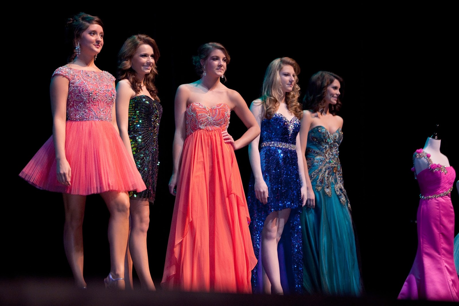 Danielle Simms Glamour Gowns Fashion Show