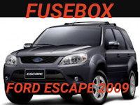 fusebox sekring FORD escape 2009