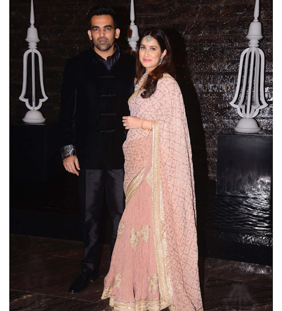 Zaheer Khan and Sagarika Ghatge at Their Wedding After Party Zaheer Khan and Sagarika Ghatge at Their Wedding After Party