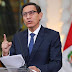 PRESIDENTE MARTIN VIZCARRA: ACEPTO LA DECISION DEL CONGRESO Y CONFORMARE UN NUEVO GABINETE