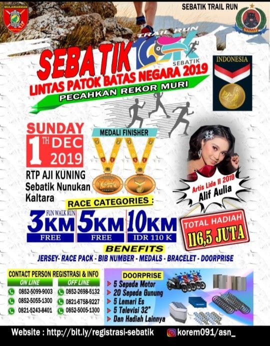 Sebatik Trail Run • 2019 Sebatik Trail Run • 2019
