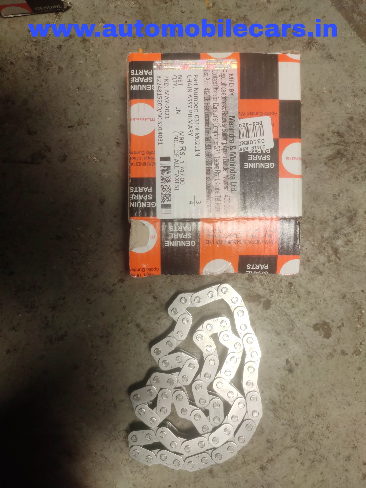 Mahindra XUV 500 Timing Chain Replacement Cost