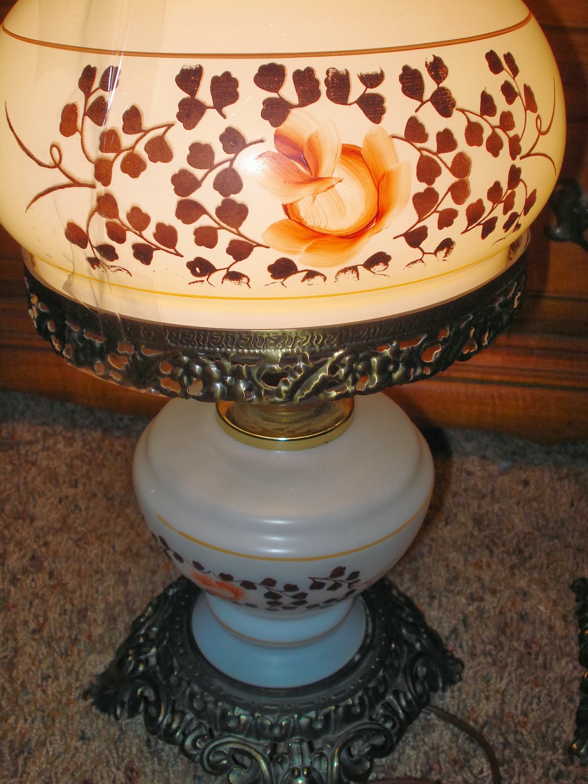 Gone with The Wind Parlor Lamp