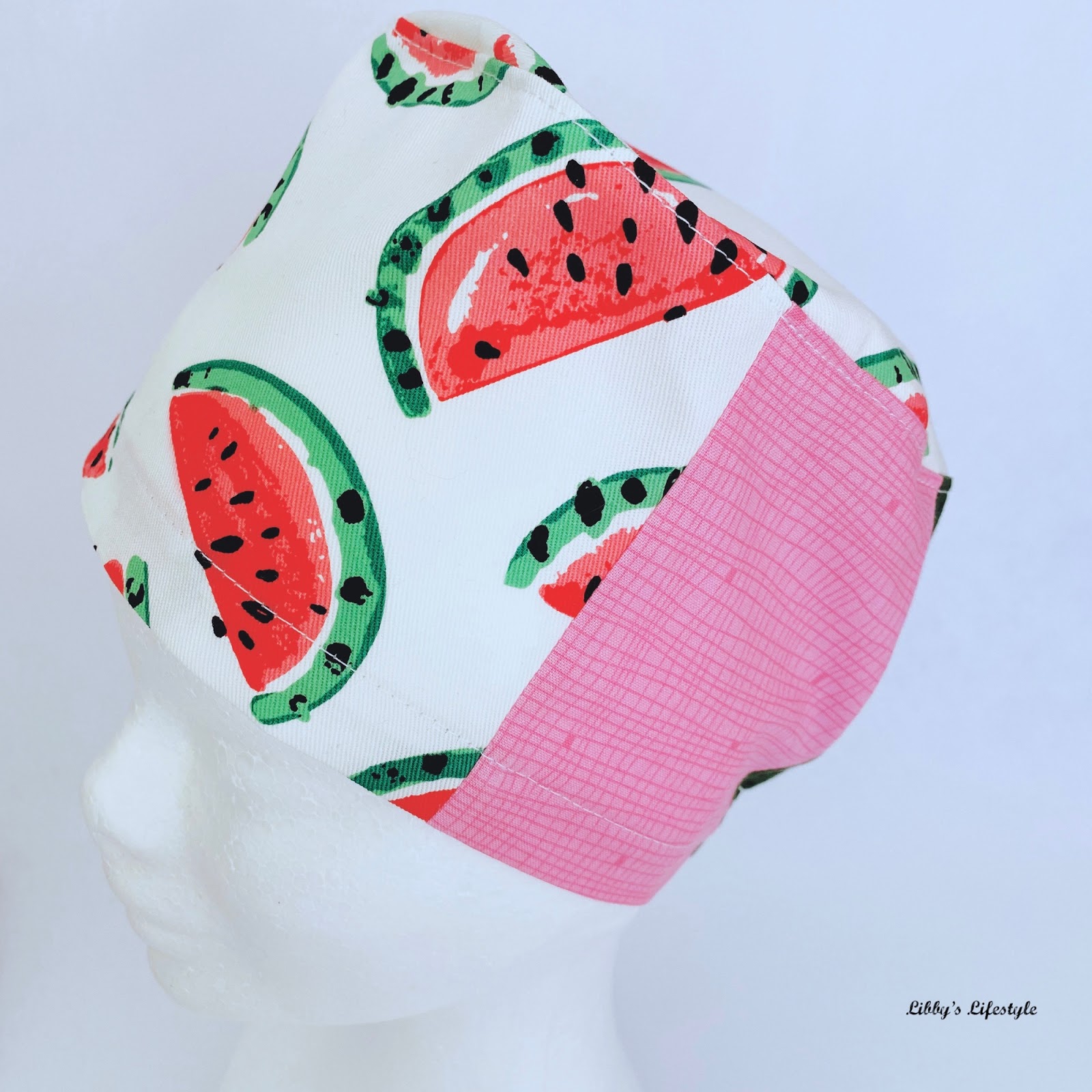 Scrub cap tutorial Make a scrub cap from a 6 inch width of fabric