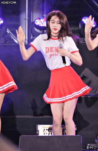 귀여운데 섹시한 오마이걸 지호 직캠.gif | 인스티즈