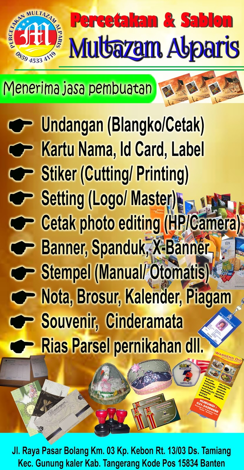 Banner Cetak Undangan