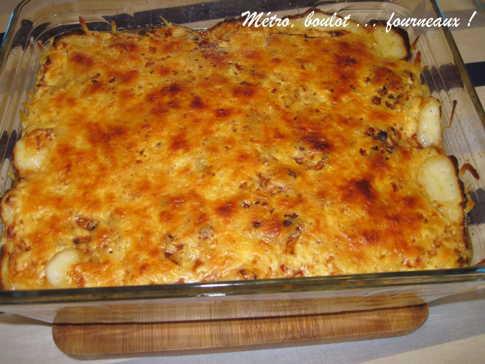 Gratin de bananes plantain
