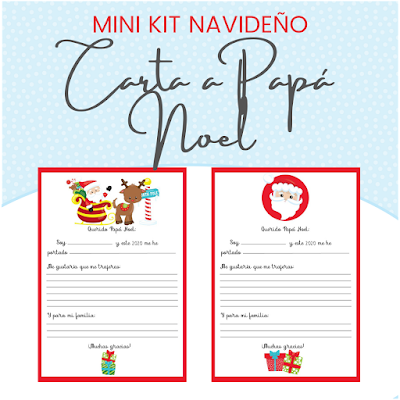 navidad, kit, infantil, imprimir, carta, papa noel, etiquetas, pegatinas, decoracion