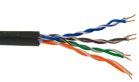 Кабель витая пара для создания интернет-сетей