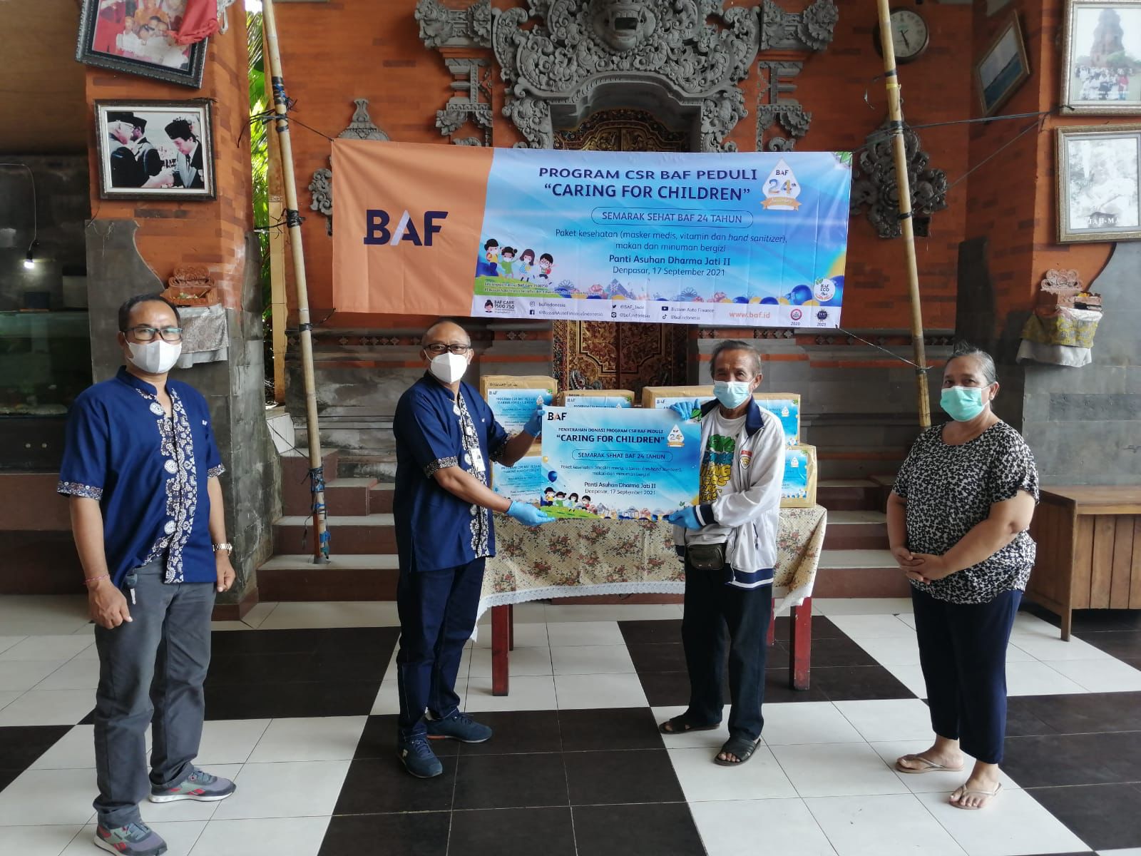 Serentak di 24 Kota, ‘CSR Caring for Children’ Semarakkan 24 Tahun BAF