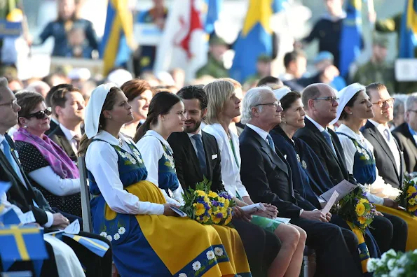 King Carl Gustaf and Queen Silvia of Sweden, Crown Princess Victoria and Prince Daniel, Prince Carl Philip and Sofia Hellqvist, Princess Madeleine 