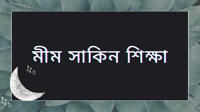 মীম সাকিন। Meem Saakin