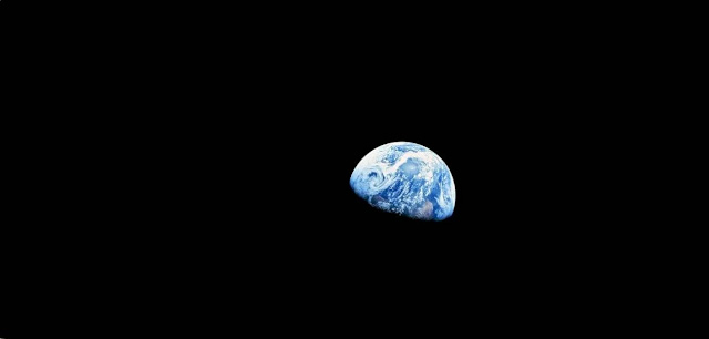 «Восход Земли», одна из самых известных в мире космических фотографий. 1968 год. NASA / Bill Anders