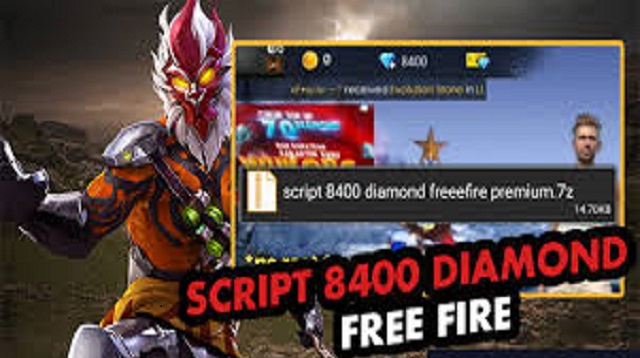 Cara Hack FF Menggunakan Script 8400 Diamond Free Fire