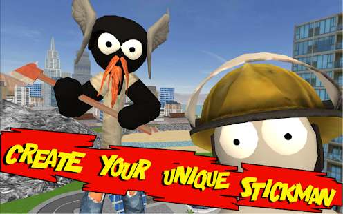 Screenshots of Stickman Rope Hero Mod Apk V3.3 Free Download For Android