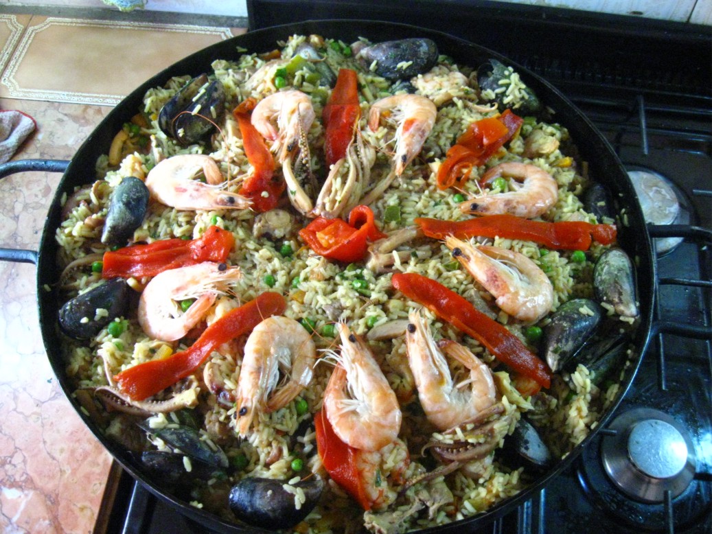 Comidas con historias PAELLA EN DISCO DE ARADO 10 COMENSALES