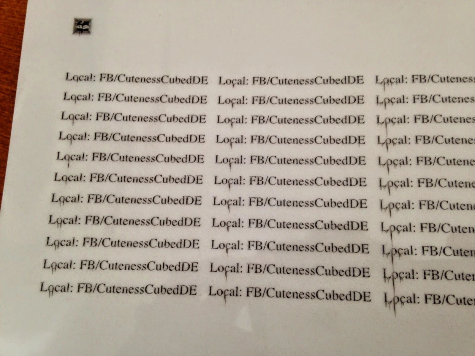 Secret to Preventing Smeared Ink on Silhouette Printable Clear Sticker