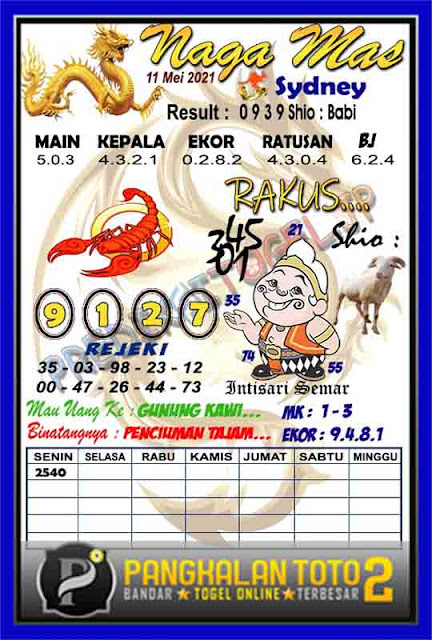 Syair Sdy 12 Mei 2021