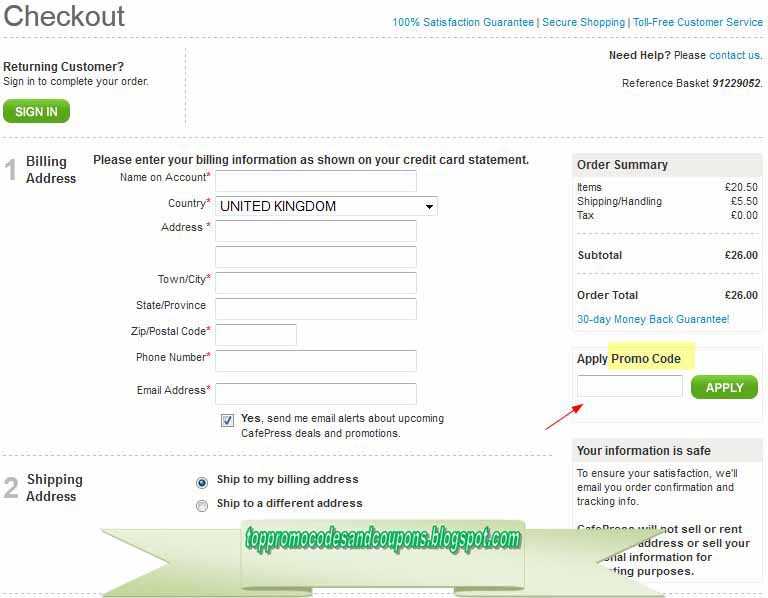 Free Promo Codes and Coupons 2023 CafePress Coupons