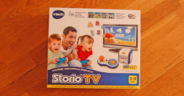 Test et avis de la console Storio TV de Vtech (Inno TV)