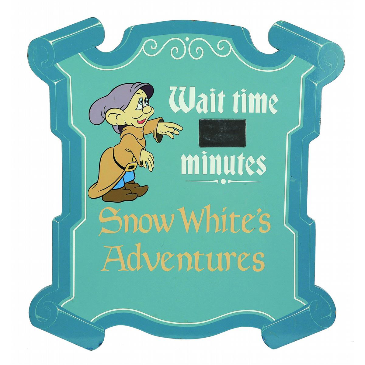 Filmic Light Snow White Archive 1971 Snow White's Adventures Sign