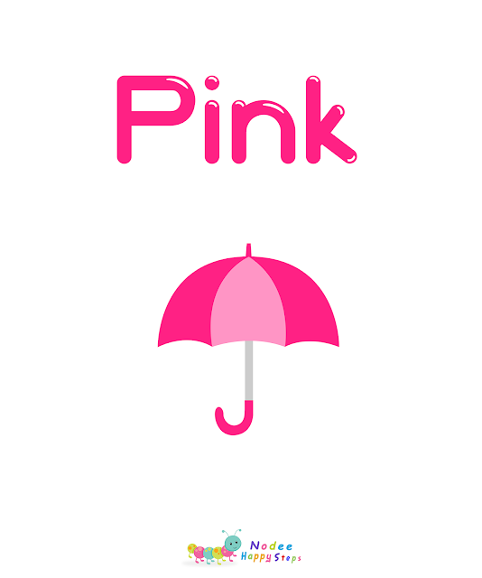 Pink Color - Colors Flashcards for Kids