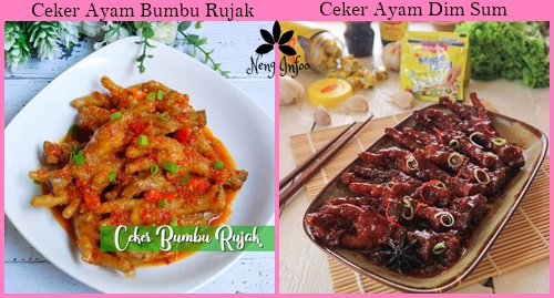 Resep Ceker Ayam Sederhana Dan Enak Neng Infoo