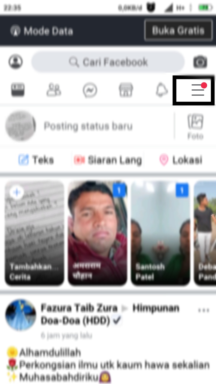 cara agar fb tidak bisa di add di fb lite
