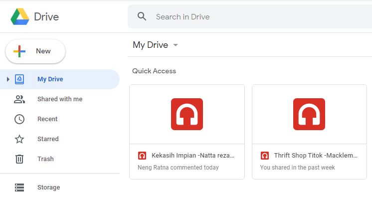 Cara mengizinkan akses google drive
