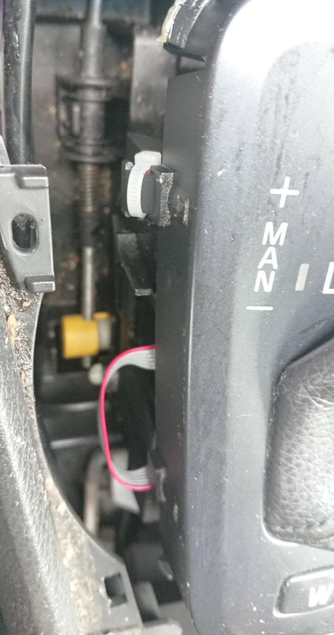 Volvo P2 Stuff How to override shiftlock on AW5550 when battery is