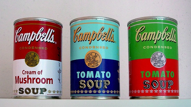 Campbell Soup (Andy Warhol Special Edition - signed) - Image by  Jonn Leffmann (CCOC license)