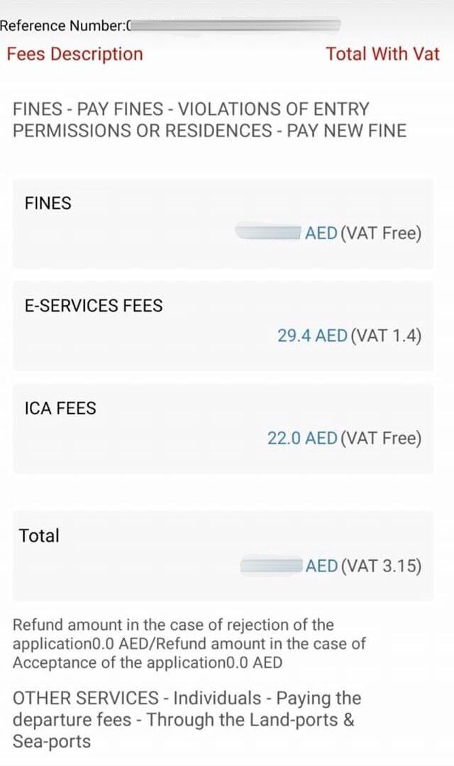 UAE Visa Fine Check How to Check Overstay Fine in UAE UAE Labours