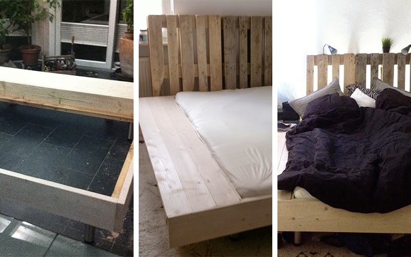Why I built own bed. With a bench. wunderroom