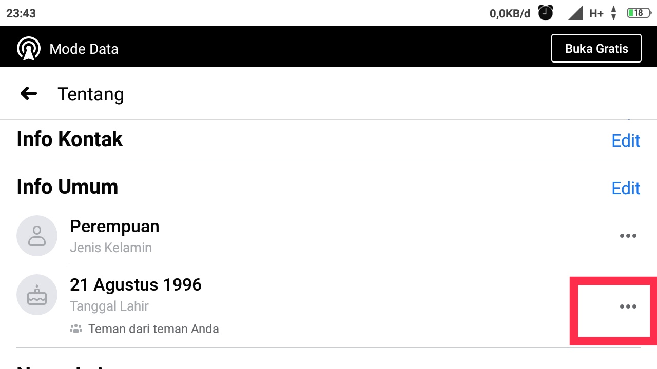 cara melihat tanggal lahir orang di fb cara melihat tanggal lahir orang di fb