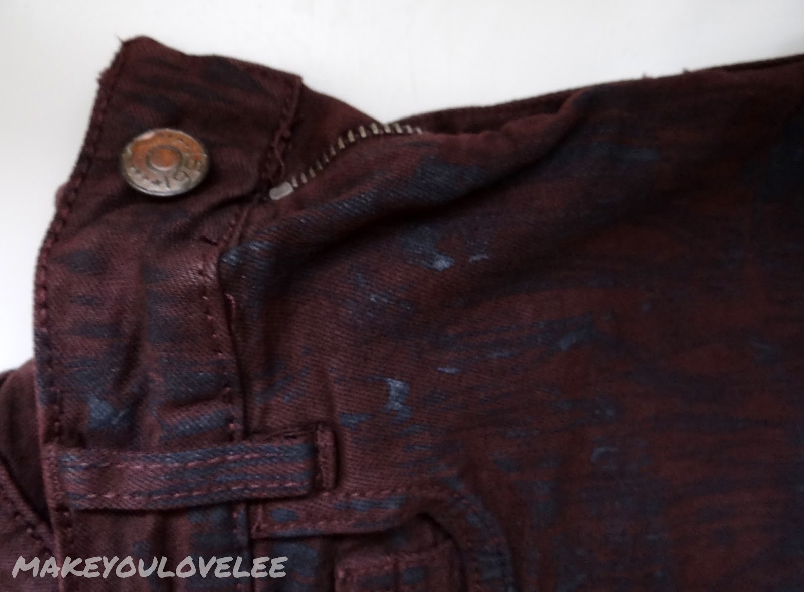 Make You Love Lee DIY Wood Grain Print