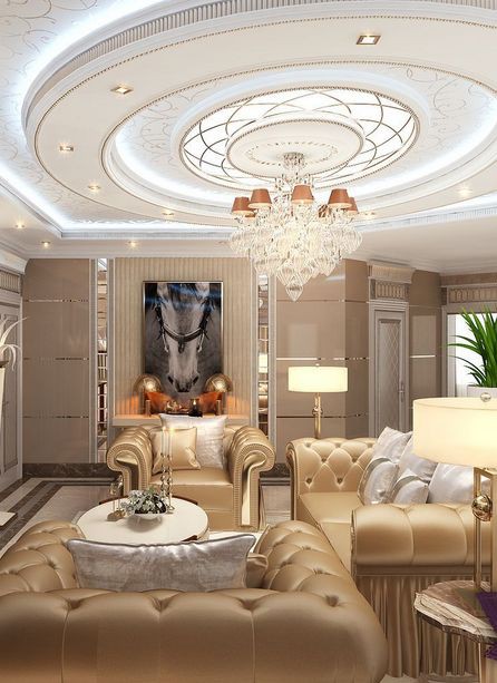 ديكورات جبس وجبس بورد راقية حديثة وفخمة