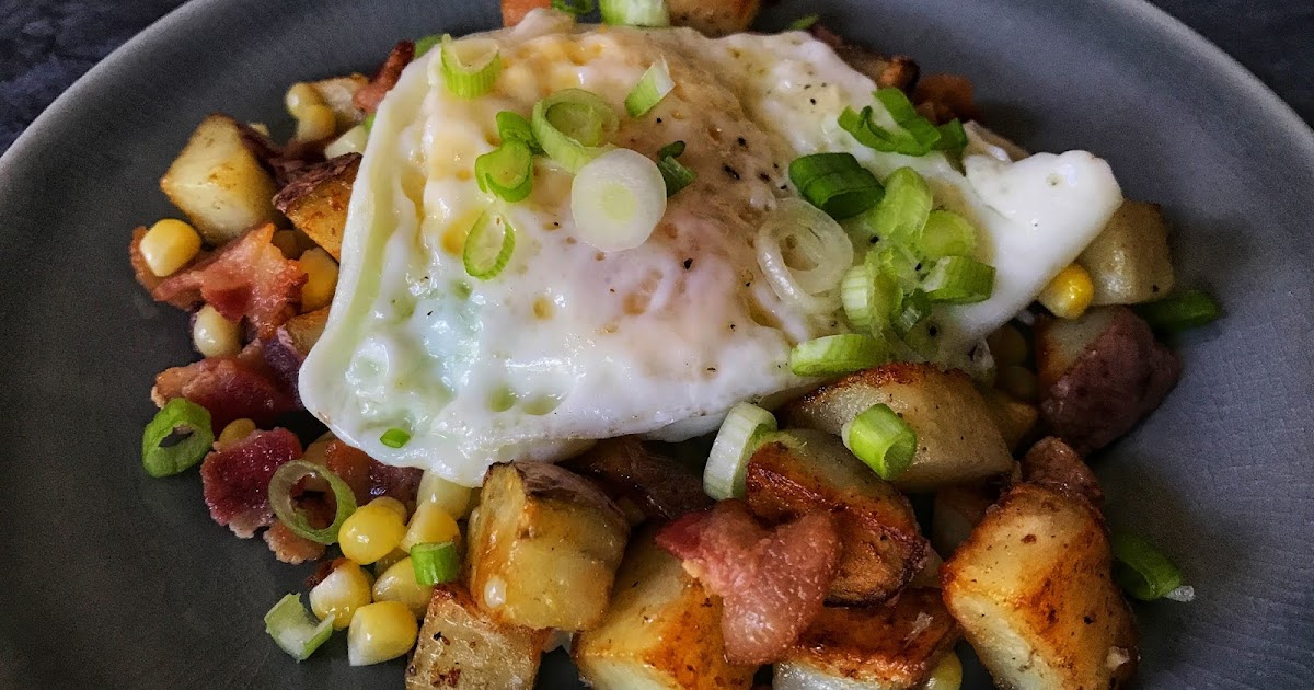 LactoseFree Girl Bacon Corn Hash