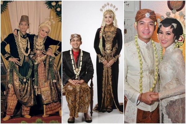 contoh baju pengantin jawa adat surakarta