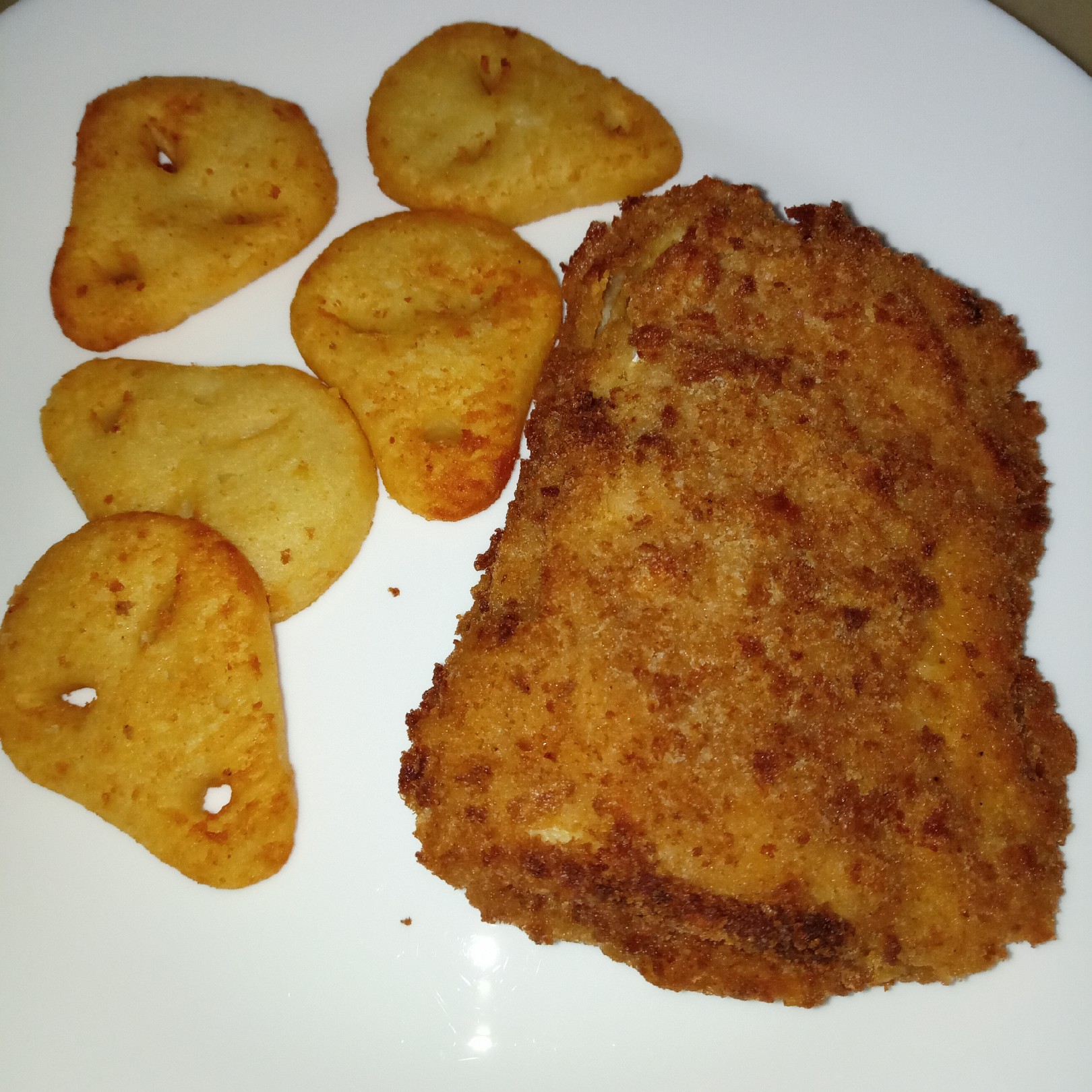 Supersupergirl's Food Reviews M&S Marks and Spencers breaded chunky